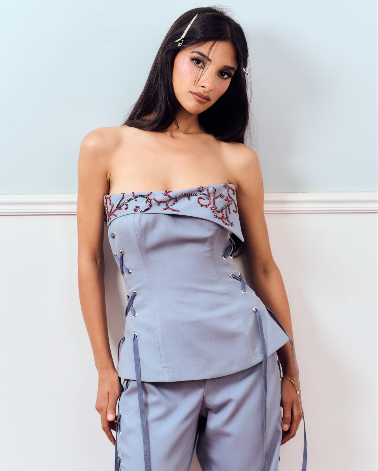 La Bleue Ribbon Set