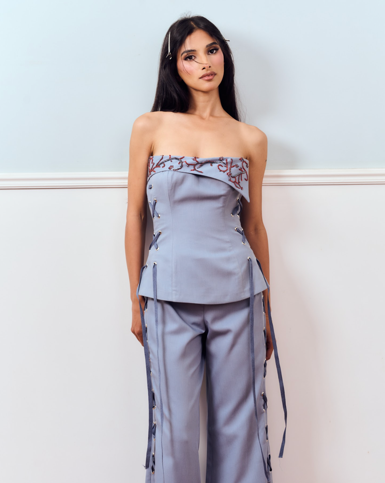 La Bleue Ribbon Set