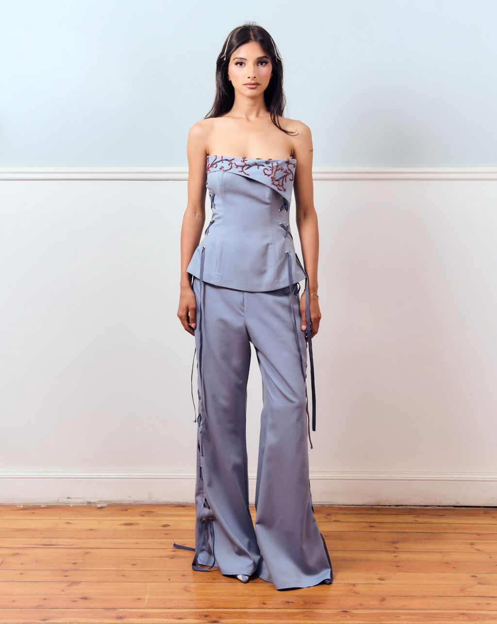 La Bleue Ribbon Set