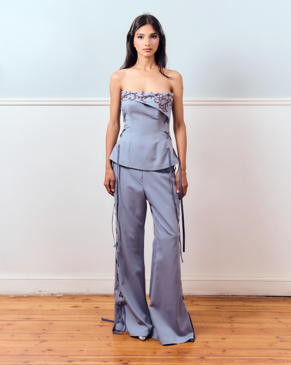 La Bleue Ribbon Set