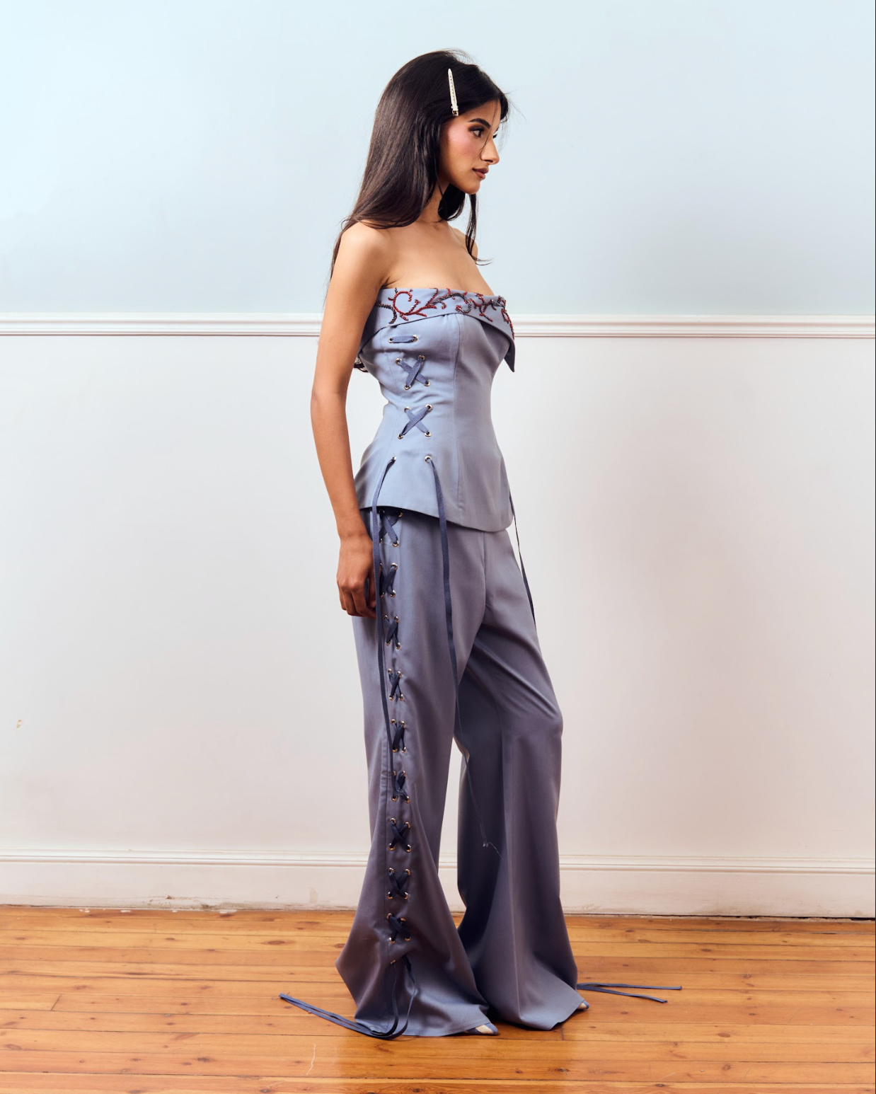 La Bleue Ribbon Set