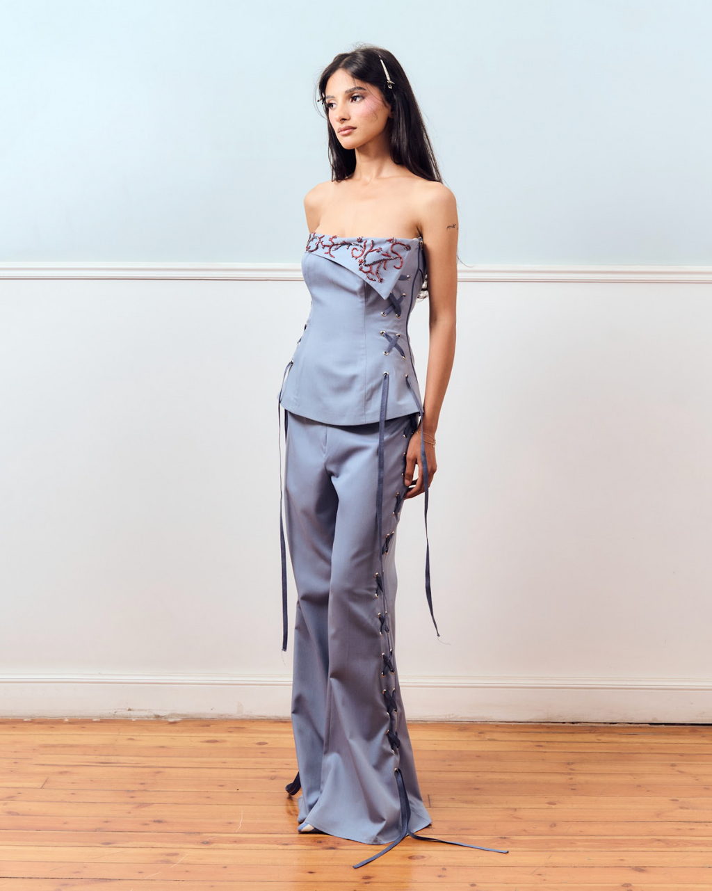 La Bleue Ribbon Set